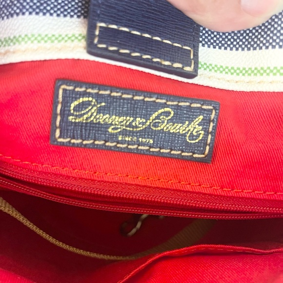 Dooney & Bourke Mini Waverly from the Westerly collection Green Blue White NWT - Picture 7 of 10